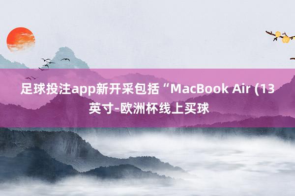 足球投注app新开采包括“MacBook Air (13 英寸-欧洲杯线上买球